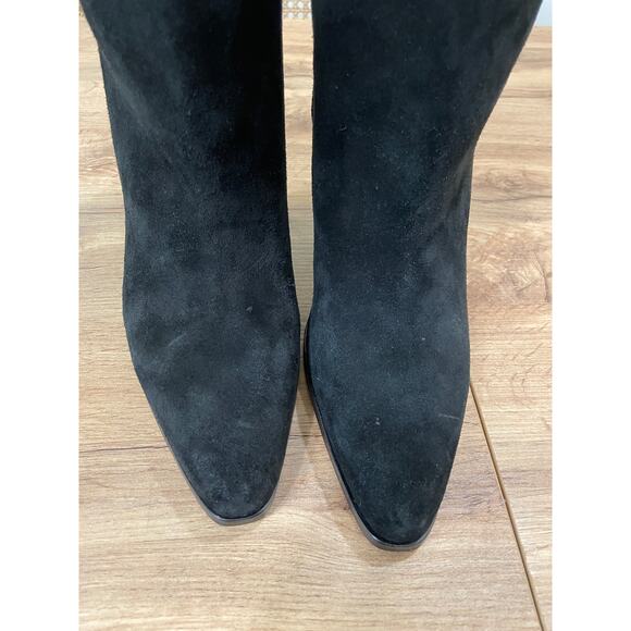 Sam Edelman Womens Annabel Black Suede Knee High Boot Size 9 NWOB Leather Lining - Picture 6 of 13
